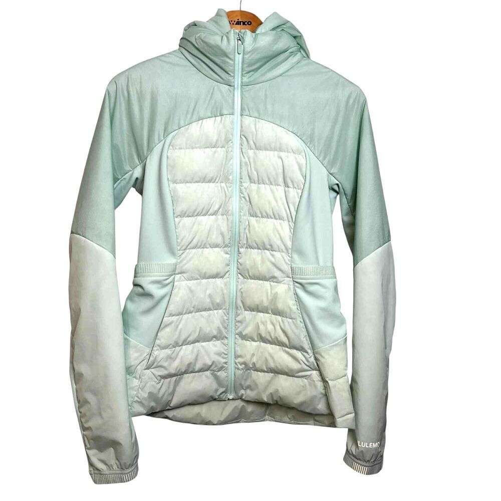 Lululemon Down for It All Jacket *Delicate Mint - Picture 2 of 11